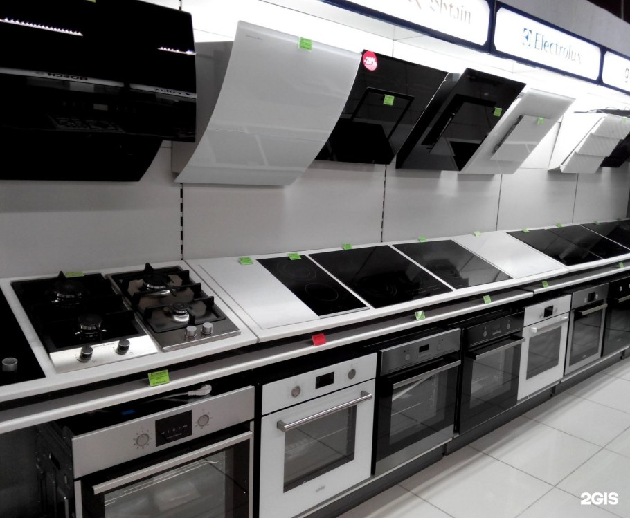 Встраиваемая техника в магазине