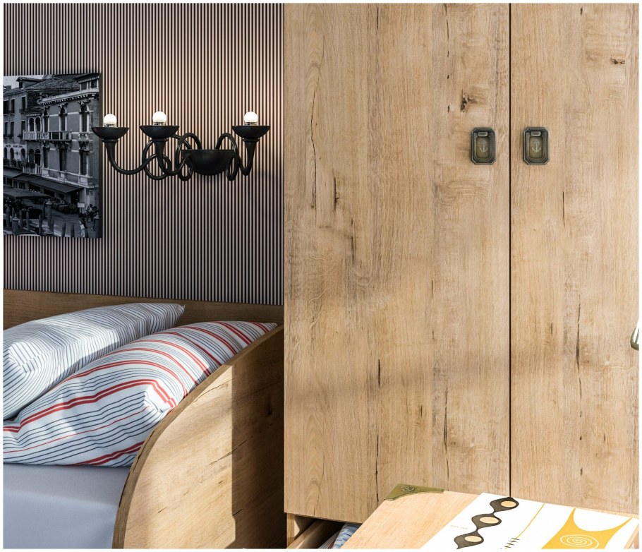 Дуб Бунратти спальня