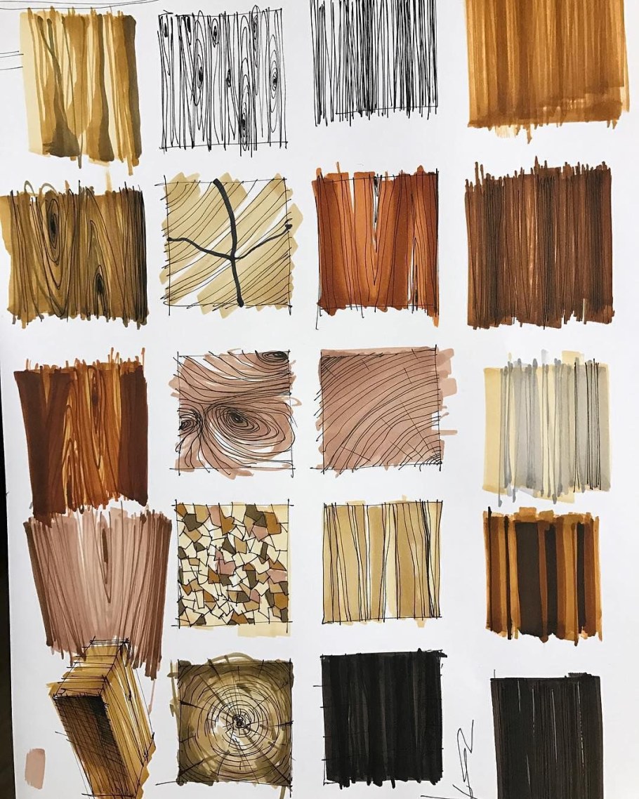 Декоративная штриховка