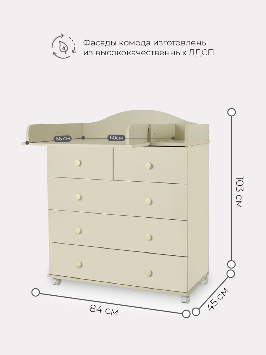 Ричард комод пеленальный Топотушки