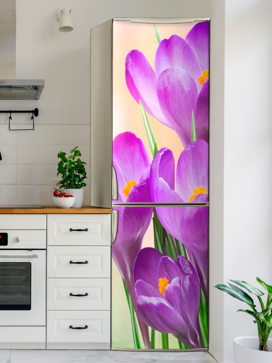 Магнитная наклейка на холодильник