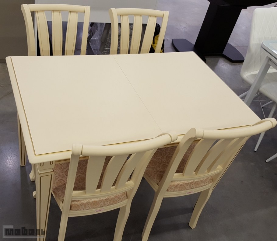 Стол «Сиена», слоновая кость