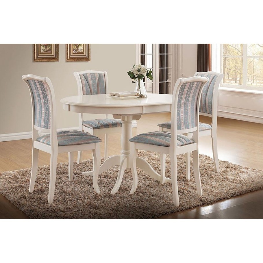 Стол Siena sa-t4ex Сиена Ivory White