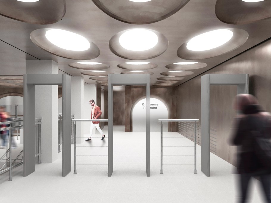 Проект станции метро Академическая