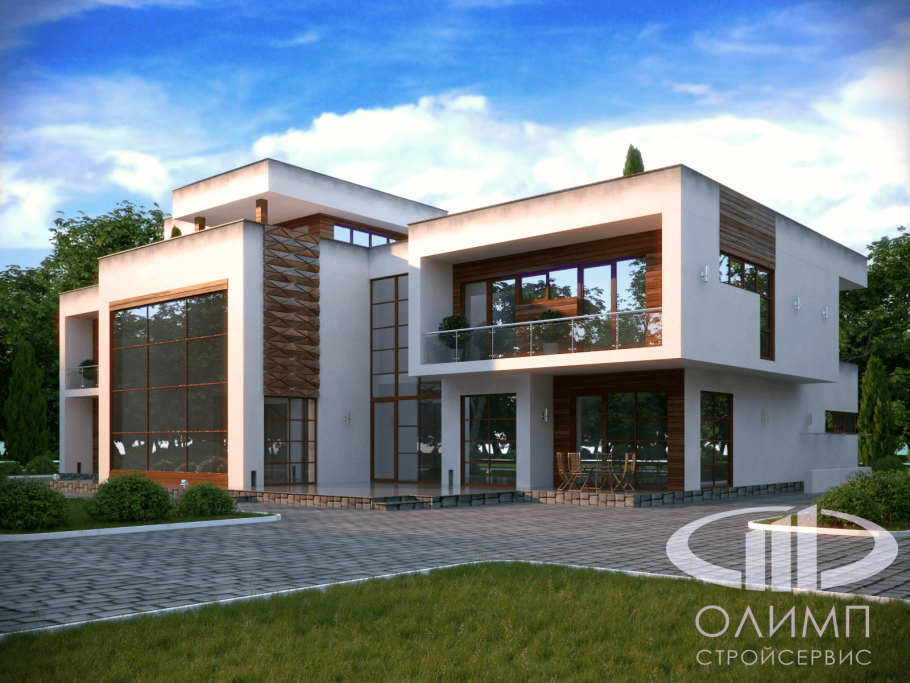 Современные коттеджи