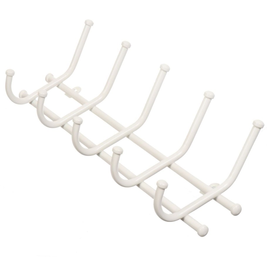 Вешалка настенная "норма 5" (5 крюч.) 48х8х16,5см (белый) вн24б ЗМИ 808066