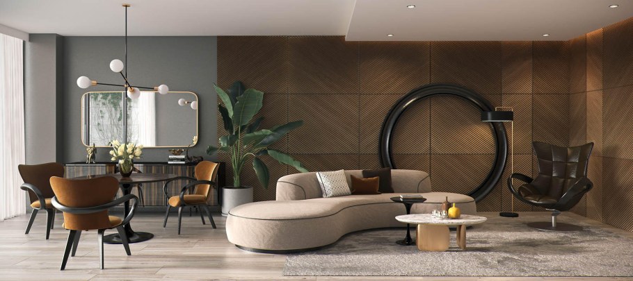 Дубайский спальный мебель