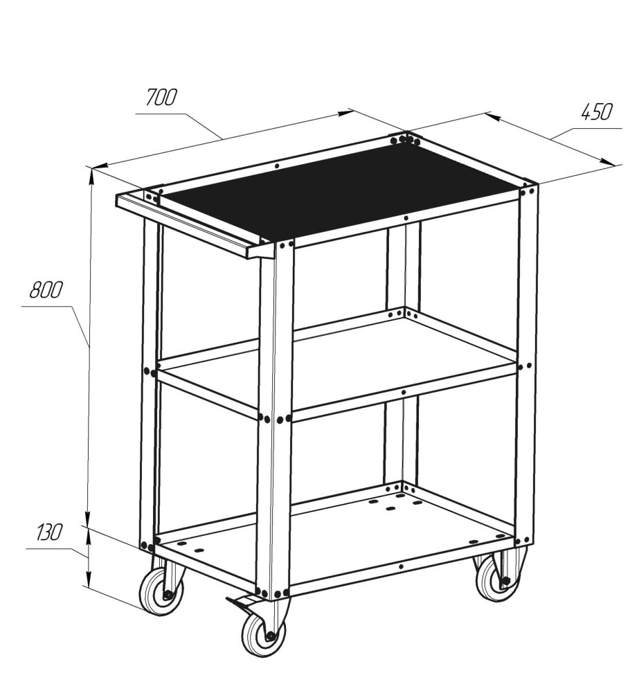 Тележка для инструментов КТРУ 31.09.11.