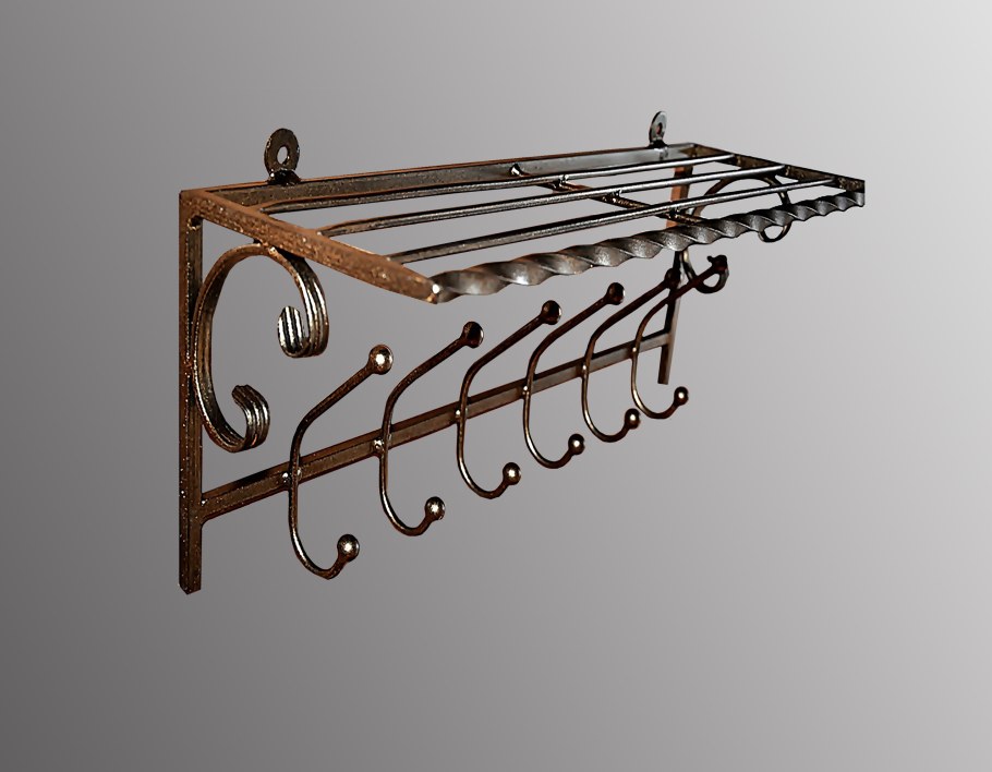 Кованые вешалки