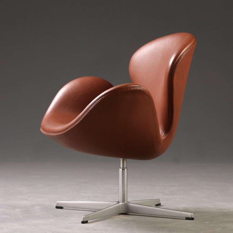 Кресло Swan Chair, оранжевый