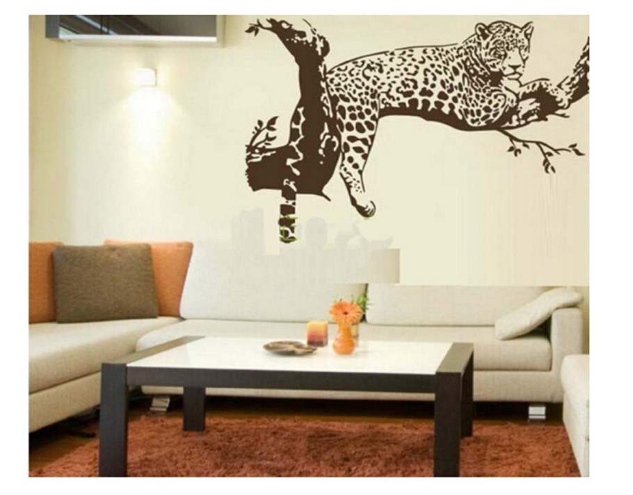 Наклейки животных на стену