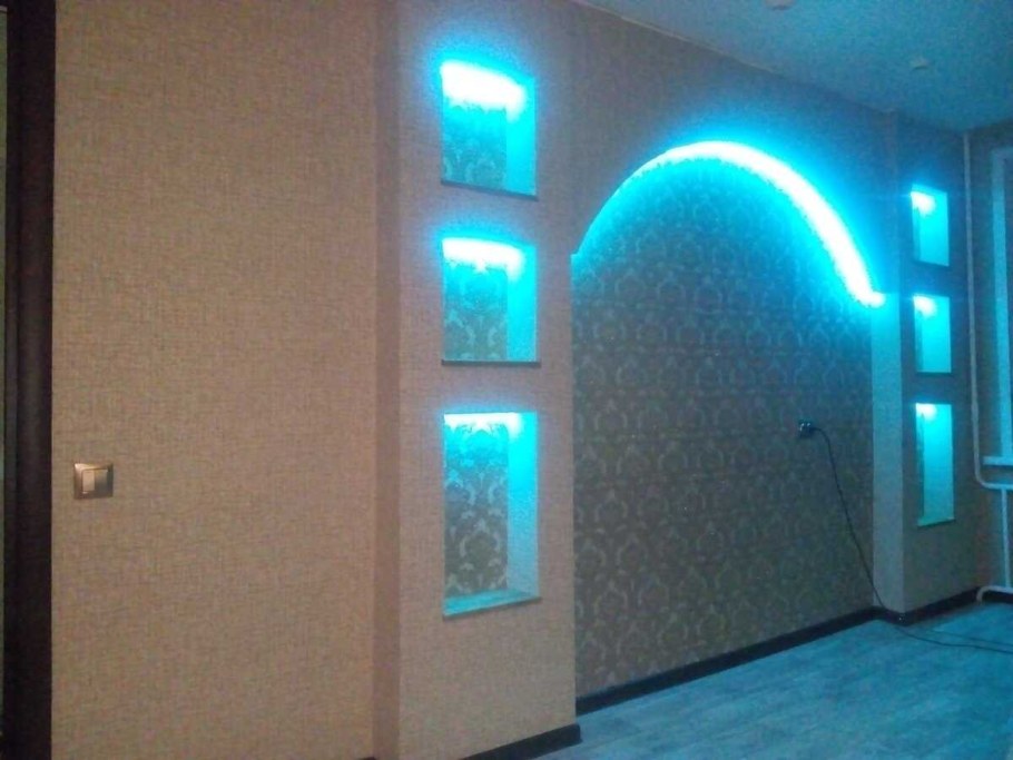Арка с подсветкой светодиодной