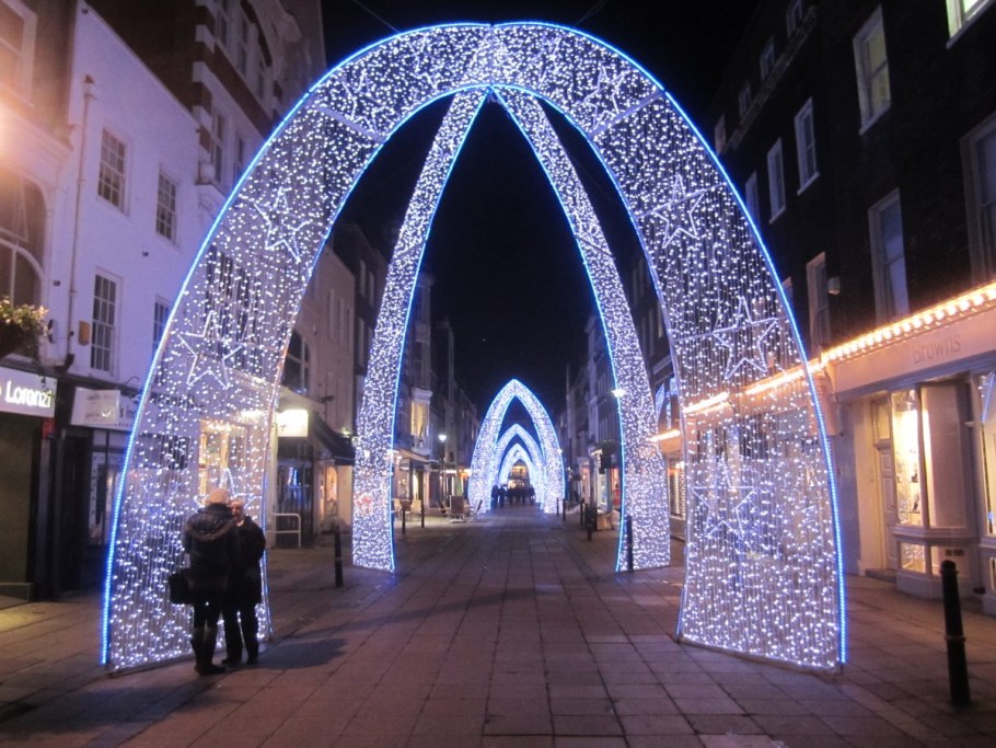 Архитектурная подсветка арки