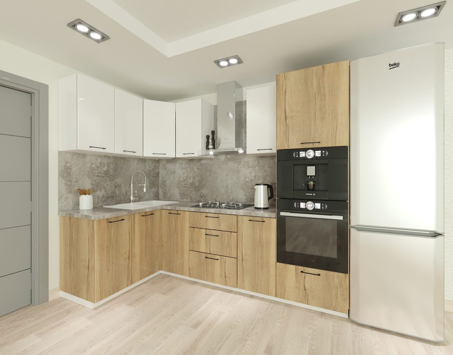 Дуб Небраска Egger кухня