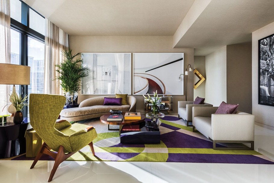 Необычный интерьер