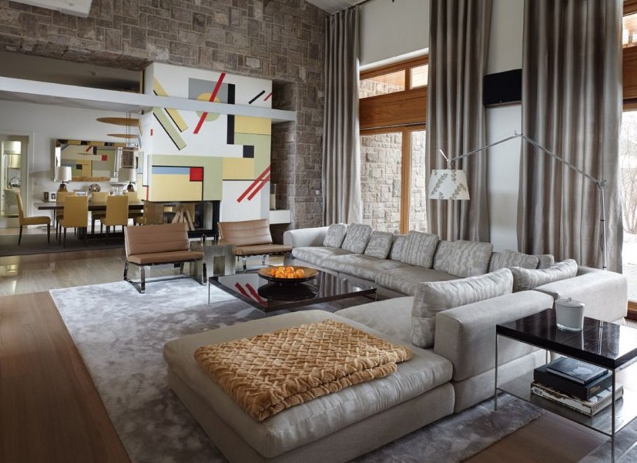 Стильный современный интерьер