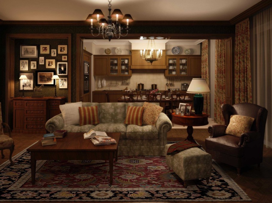 Стильные цвета в интерьере