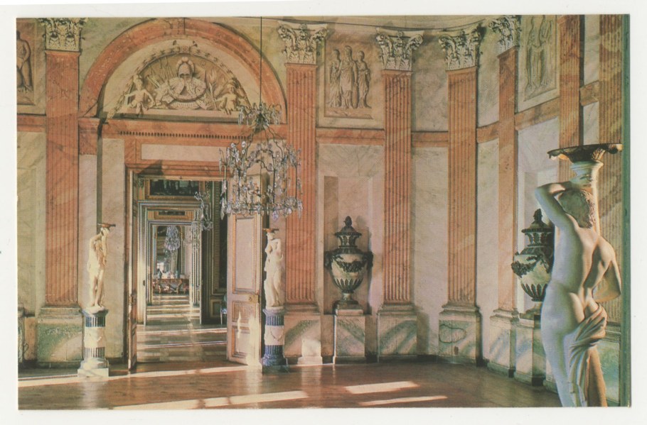 Кусково Анфилада комнат интерьеры дворца