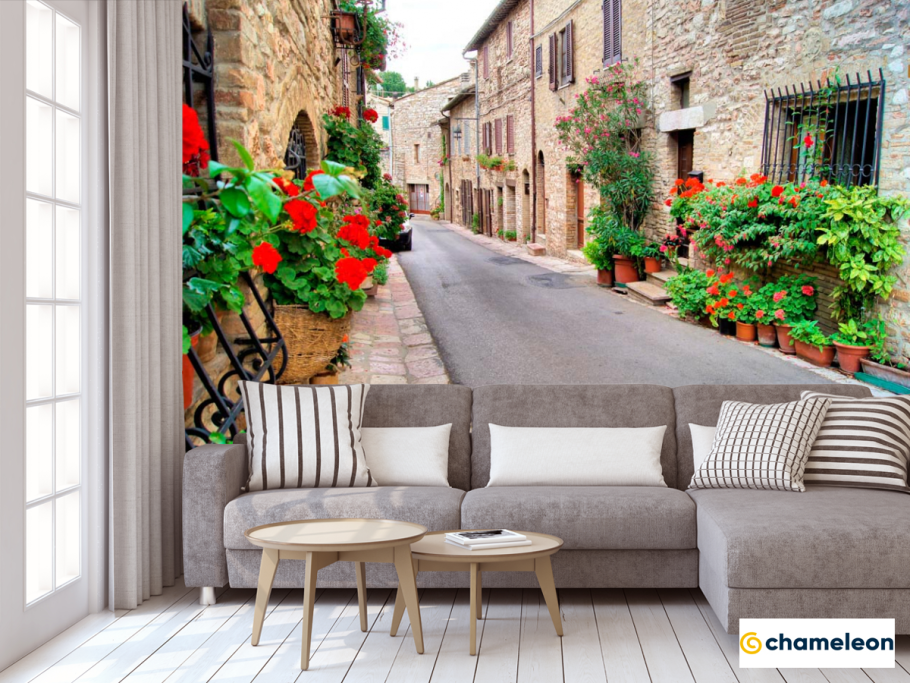 Фотообои улица в Альберо