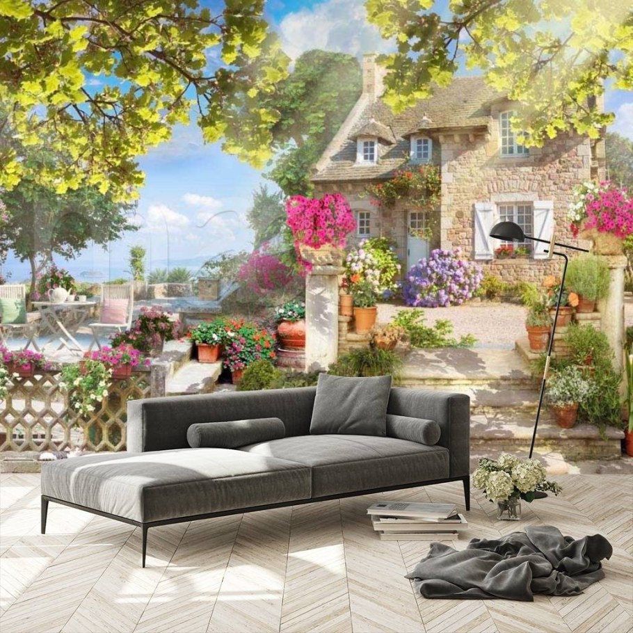 Фотообои дворик