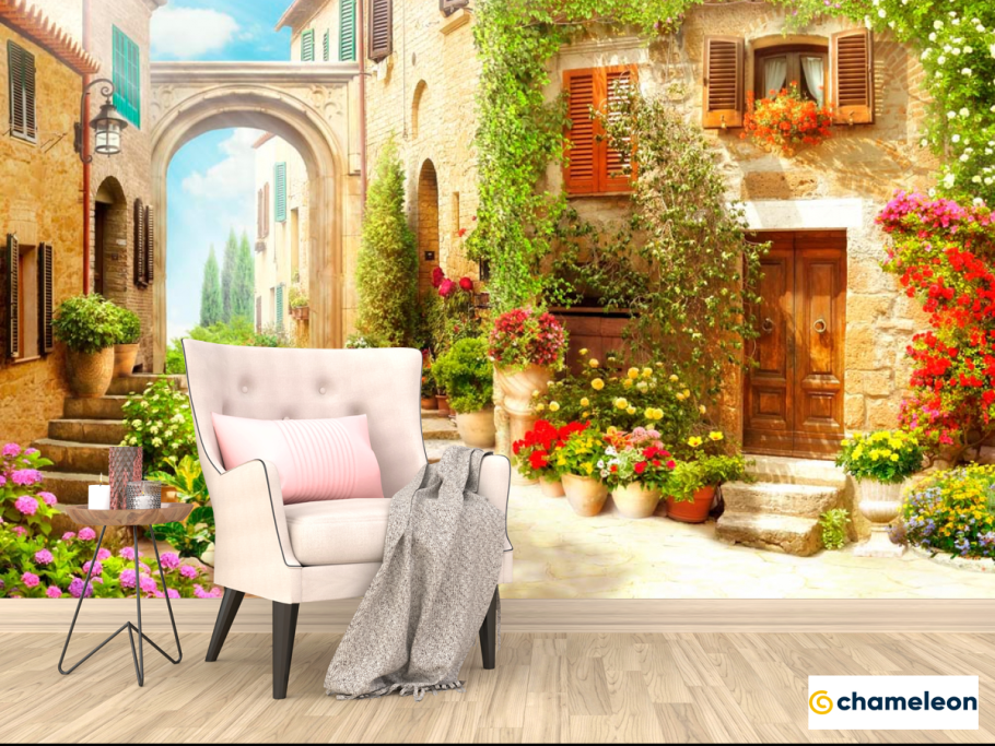 Фреска двор