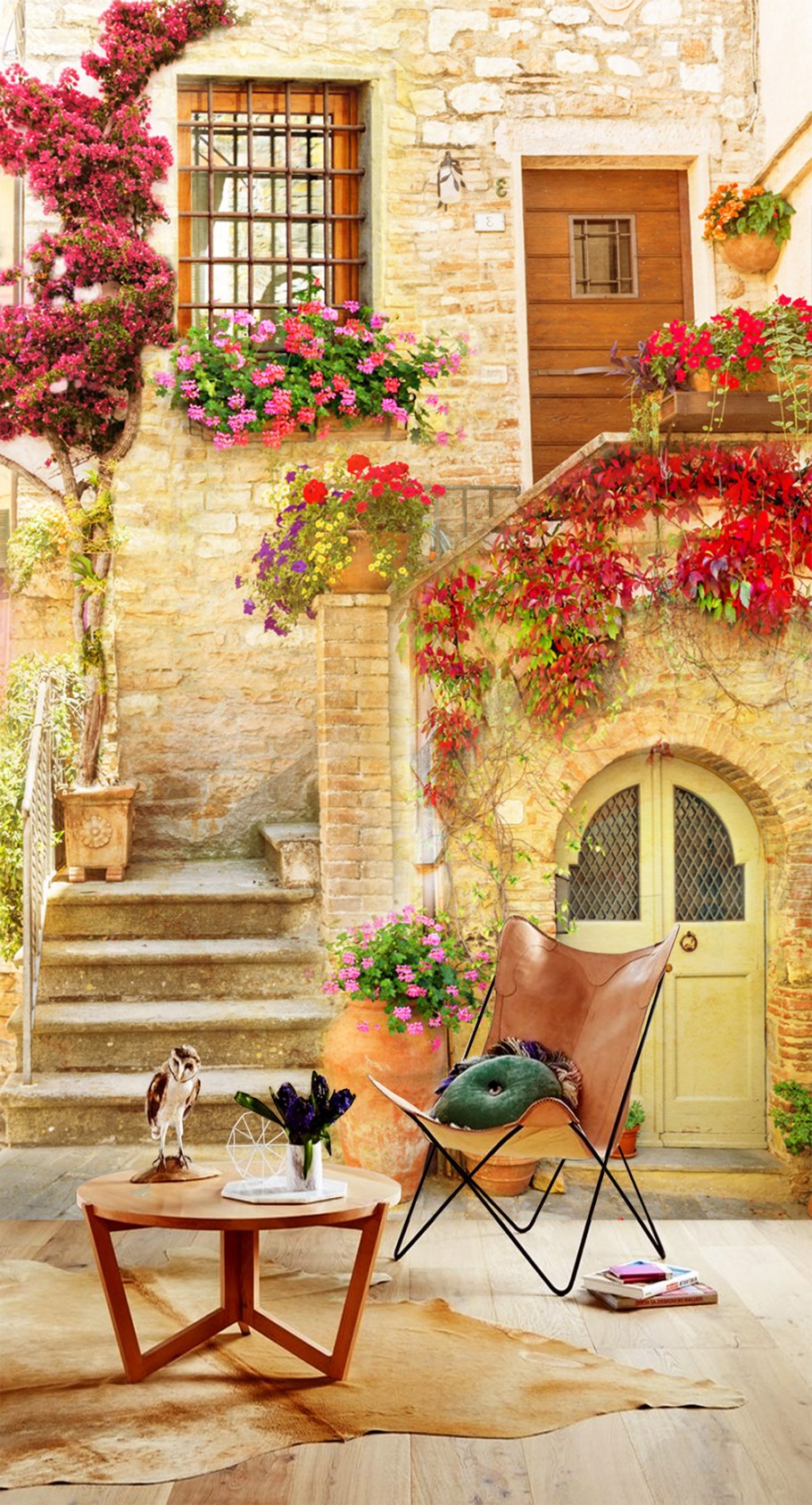 Фотообои итальянский дворик