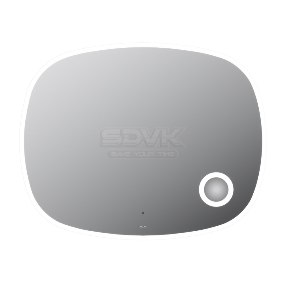 Зеркало am PM Gem 80 с подсветкой