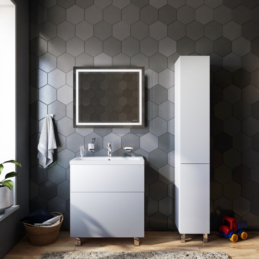 Зеркало настенное am.PM m91amox0801wg Gem