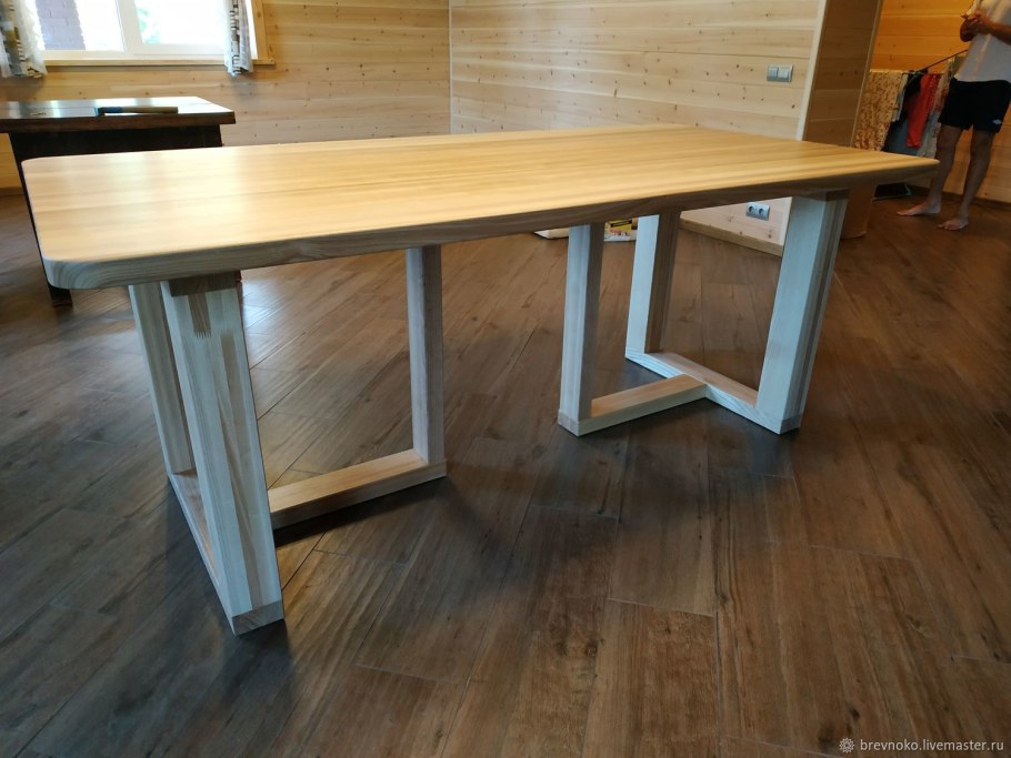 Стол обеденный de Eekhoorn largo Dining Table из массива дуба артикул: IMR — 458628