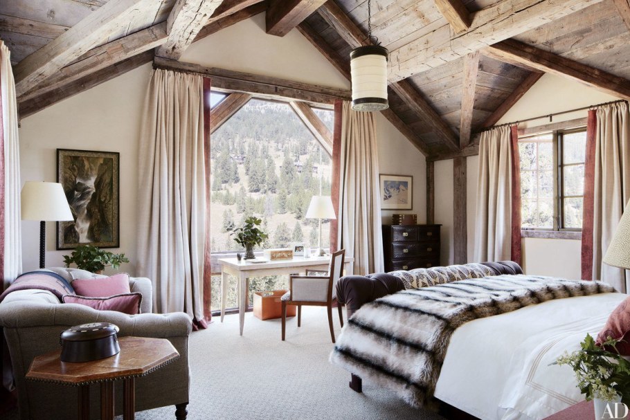 Французский стиль Кантри: Прованс спальня