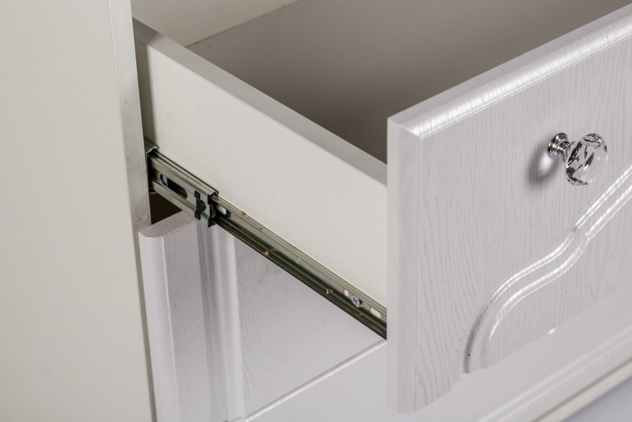 Комод "Филадельфия" км-02 белый/белый бриллиант