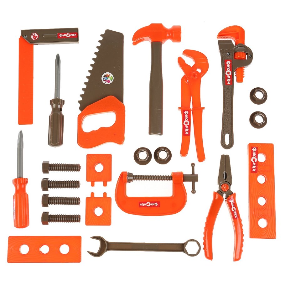 Играем вместе набор строительных инструментов Фиксики