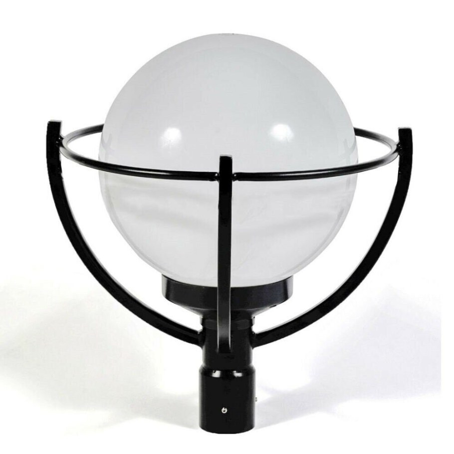 Светильник садово-парковый, шар белый d500mm