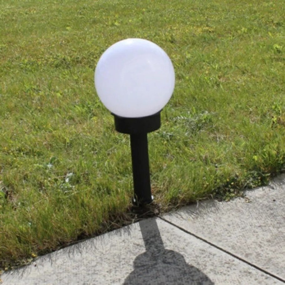 Круглый садовый светильник