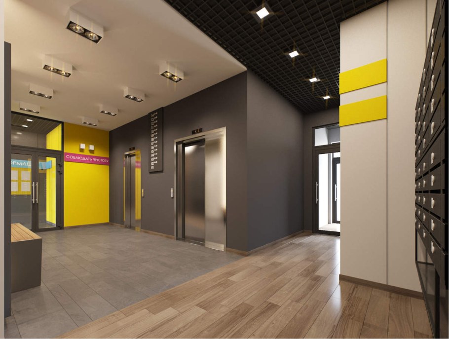 Современные подъезды