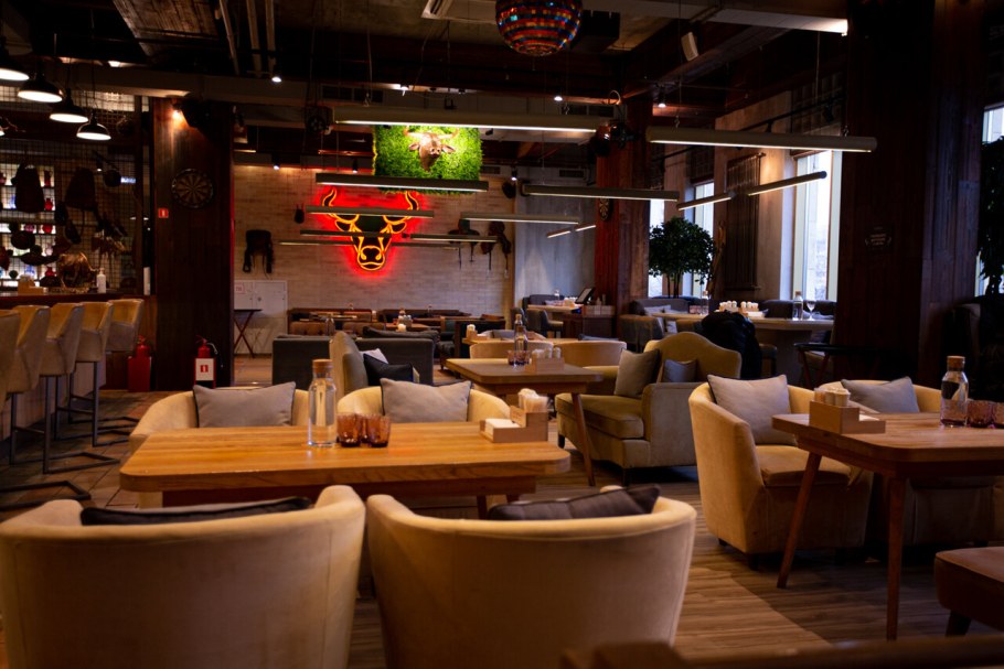 The bull ресторан Профсоюзная