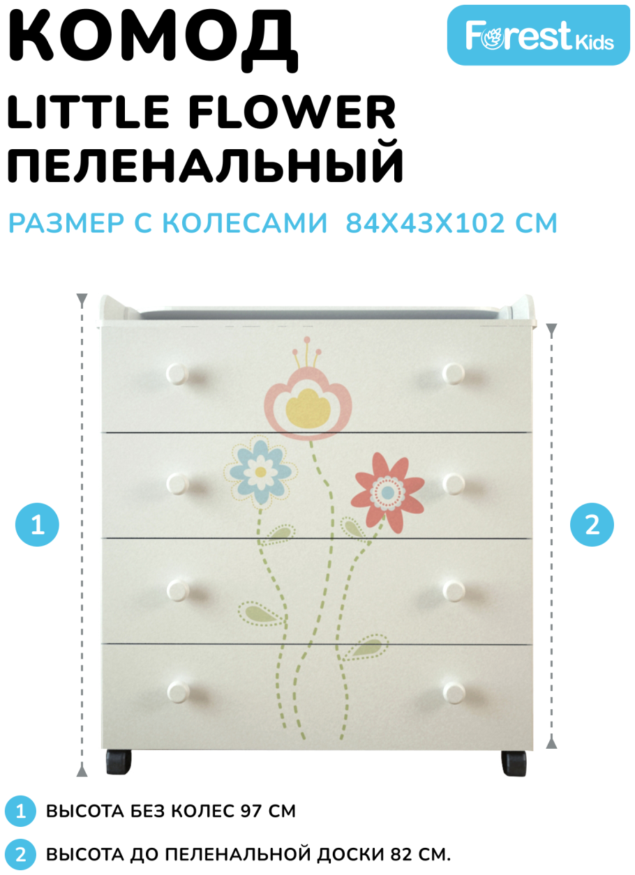 Комод Forest Kids Mini пеленальный Norge