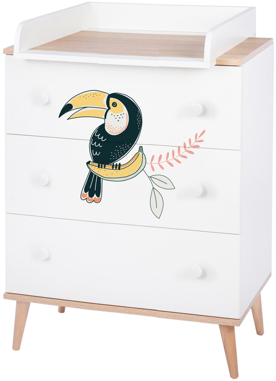Комод пеленальный Forest Lovely Giraffe сборка
