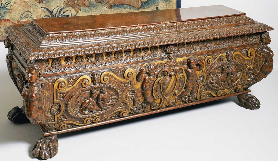 Сундук кассоне Возрождение