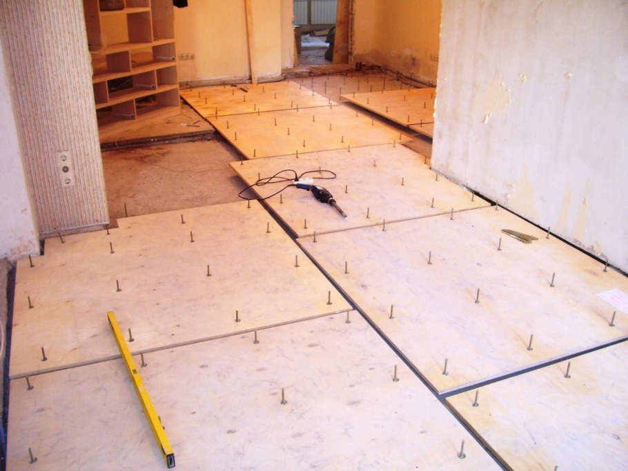 Фанера ФСФ укладка пола