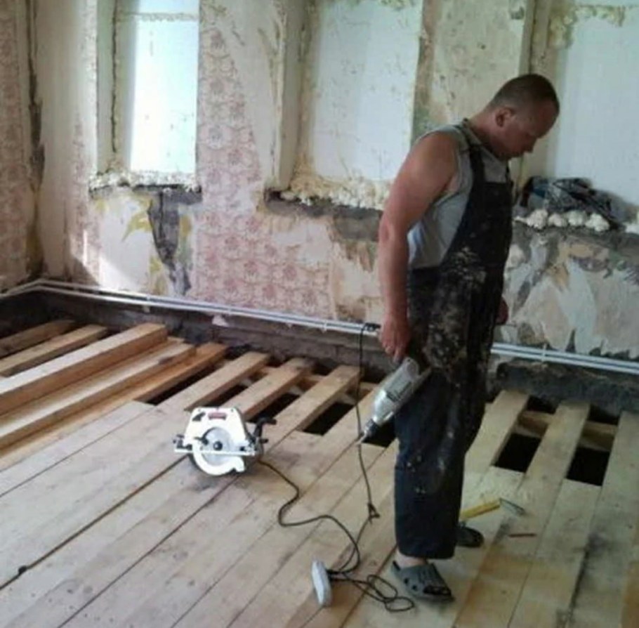 Деревянные перекрытия в квартире