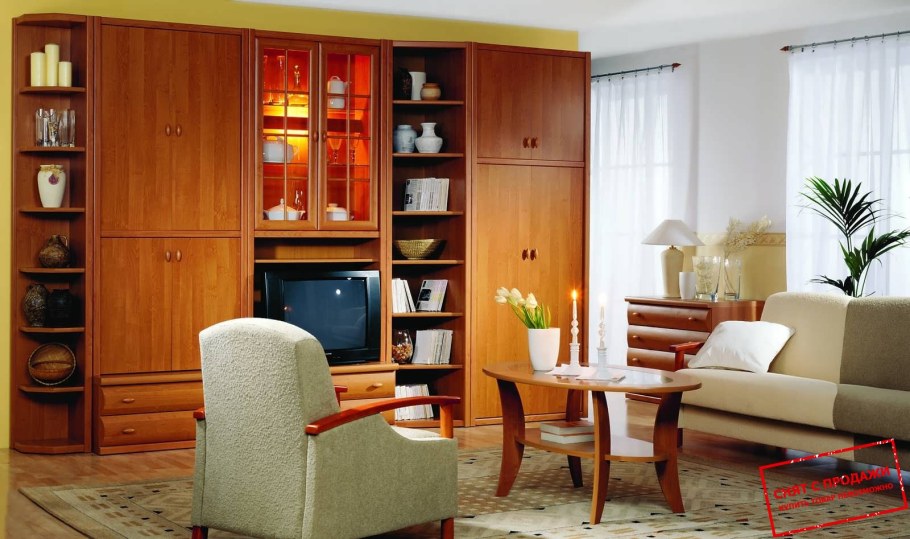 Мебель цвета ольха в интерьере