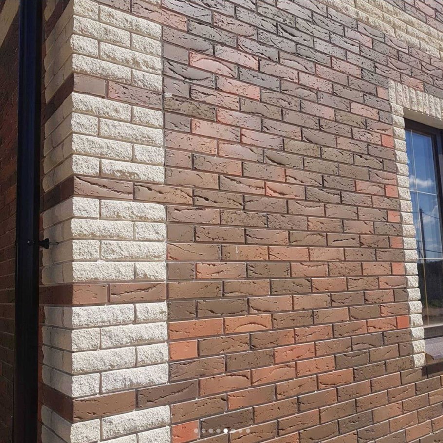 Кирпич Браер Баварская кладка кора дуба