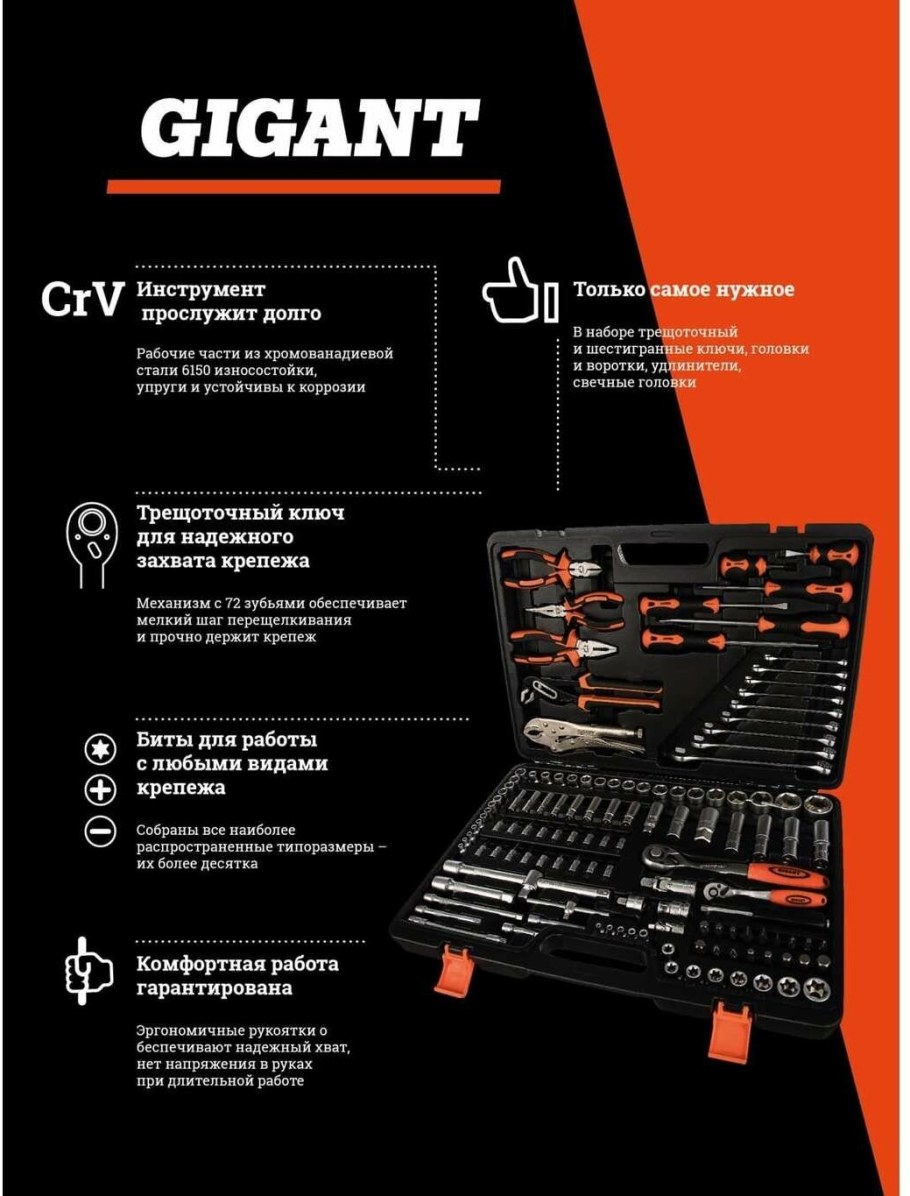 Набор инструментов Gigant 131