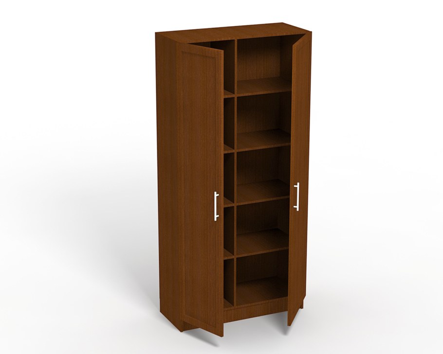 Шкаф для документов логика 800х420х2025мм цвет бук ЛБ 9.4