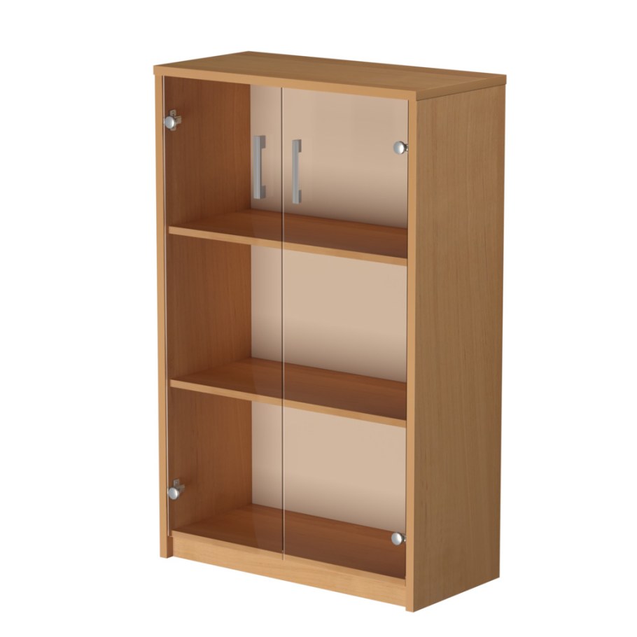 Шкаф со стеклянными дверцами 300 на 600