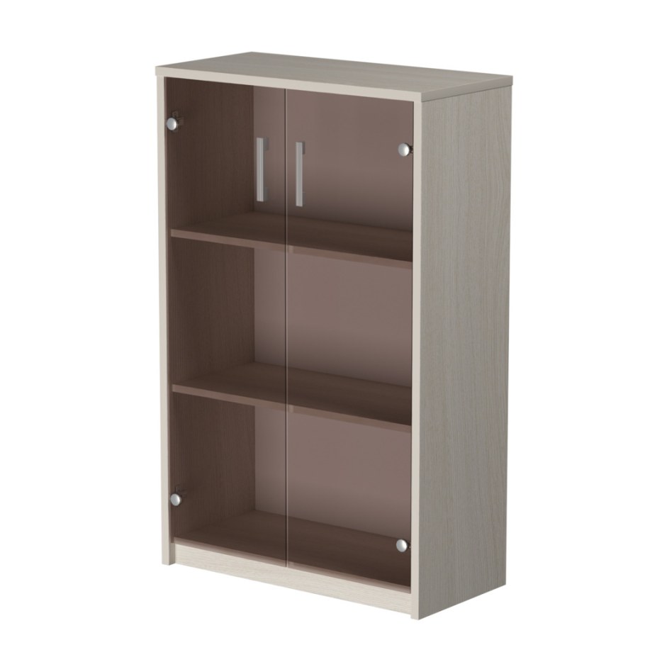 Шкаф со стеклянными дверцами 300 на 600