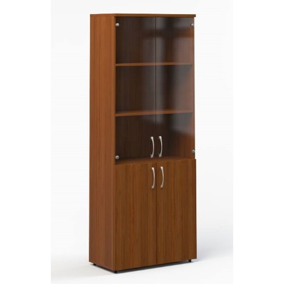 Шкаф со стеклом 800х450х2000 серия Эрго