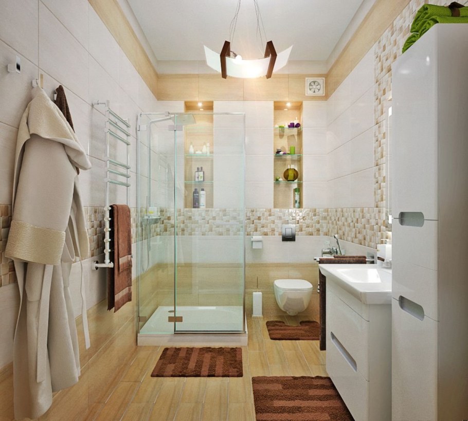 Ванная комната в однушке