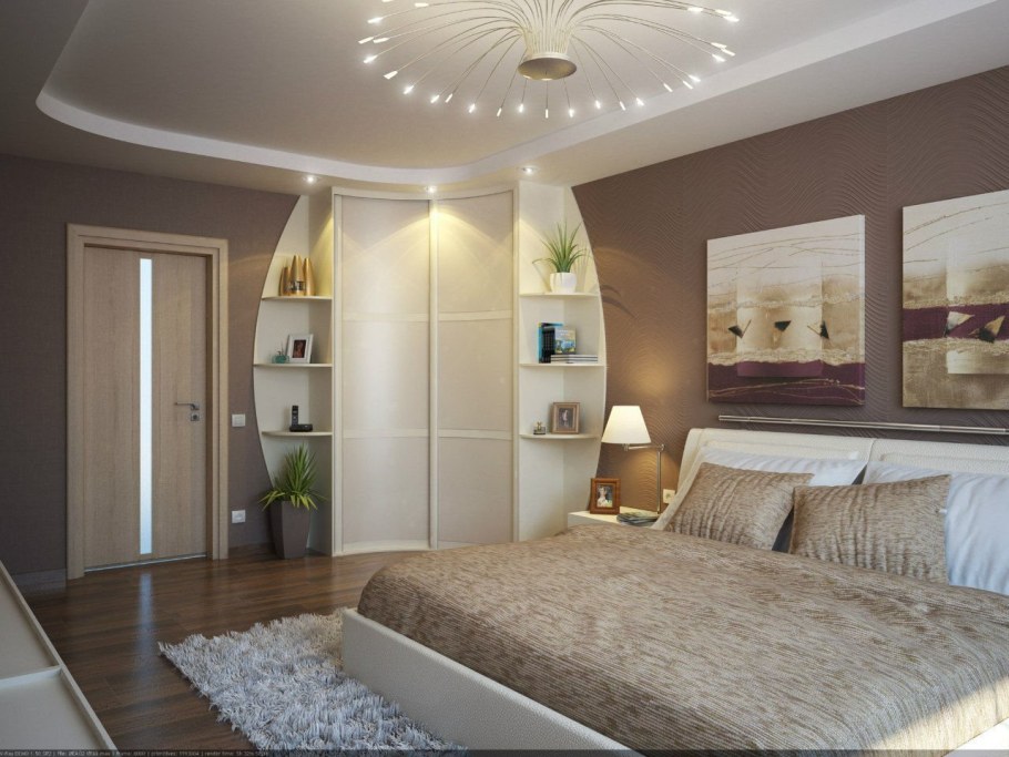 Угловой шкаф в спальню